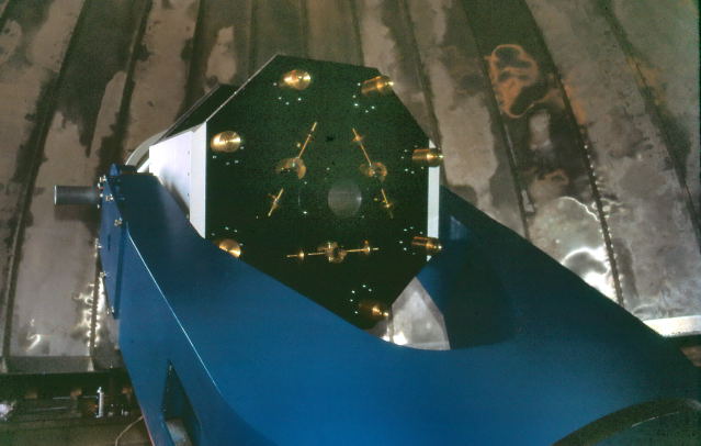 View of the cell from behind