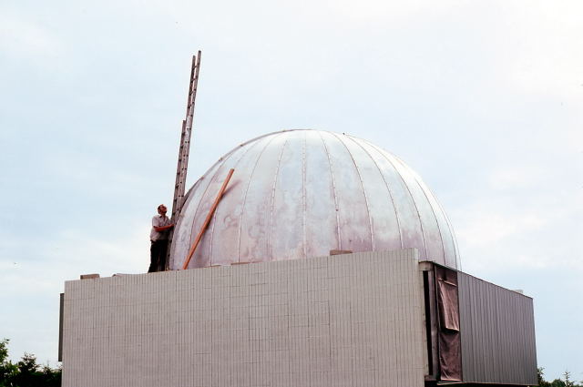 Dome flashing
