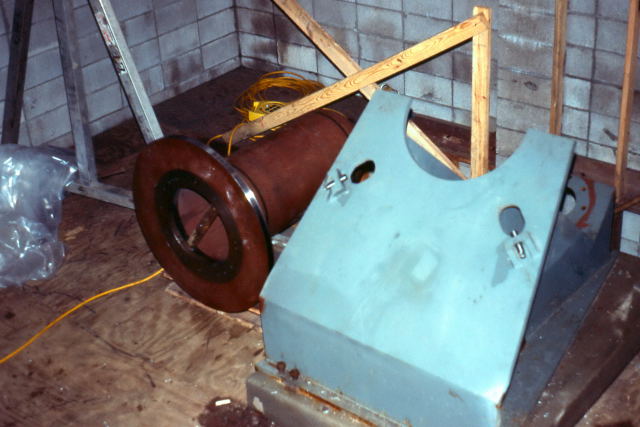 Polar axis on 2nd floor