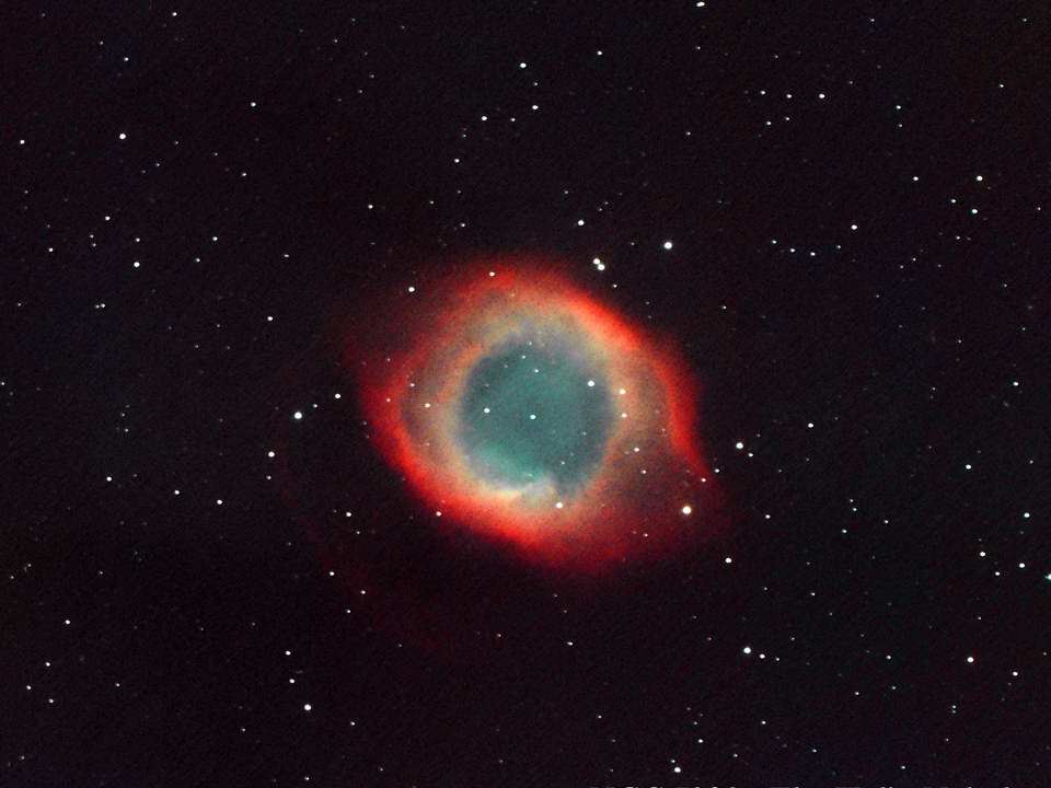 The Helix Nebula from F-Scope